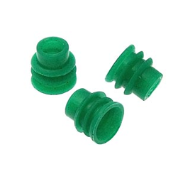 Купить Уплотнитель для автомобильного разъема  3.5*6mm green (10 штук) в Челябинске