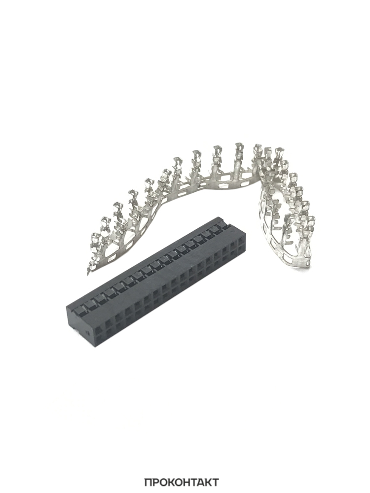 Купить Разъем Dupont 2x17pin 2.54мм BLD-34 в Челябинске