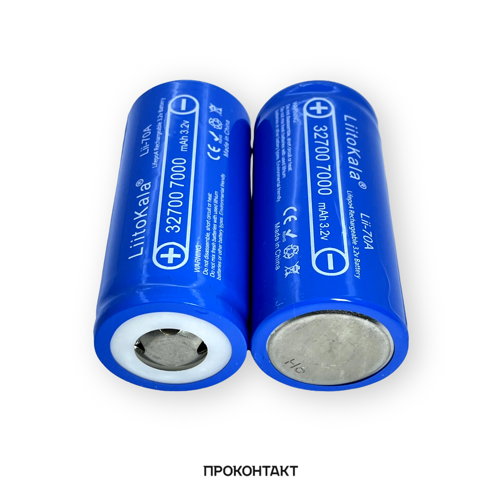 Купить Аккумулятор LifePO4 32700 7000mah 3.2V LiitoKala Lii-70A в Челябинске