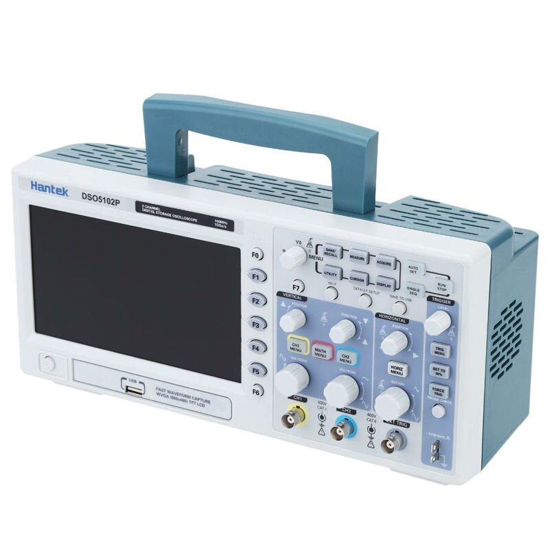 Купить Hantek DSO5102P осциллограф, 2 канала 100МГц 7 Tft Lcd в Челябинске