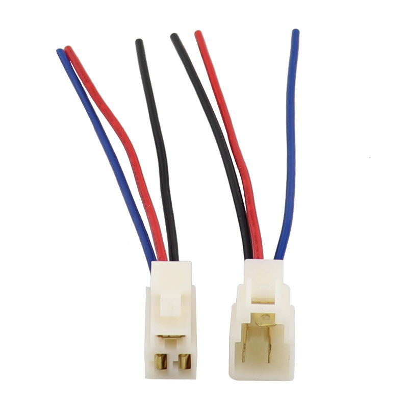 Разъем DJ7031-6.3-11/21 (3 контакта, пара с проводами 18AWG 120мм)