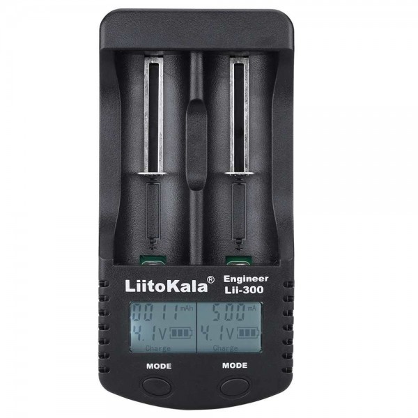 Купить Зарядное устройство LiitoKala Engineer Lii-300 для Ni-Cd, Ni-MH и Li-Ion LCD тест ёмкости в Челябинске