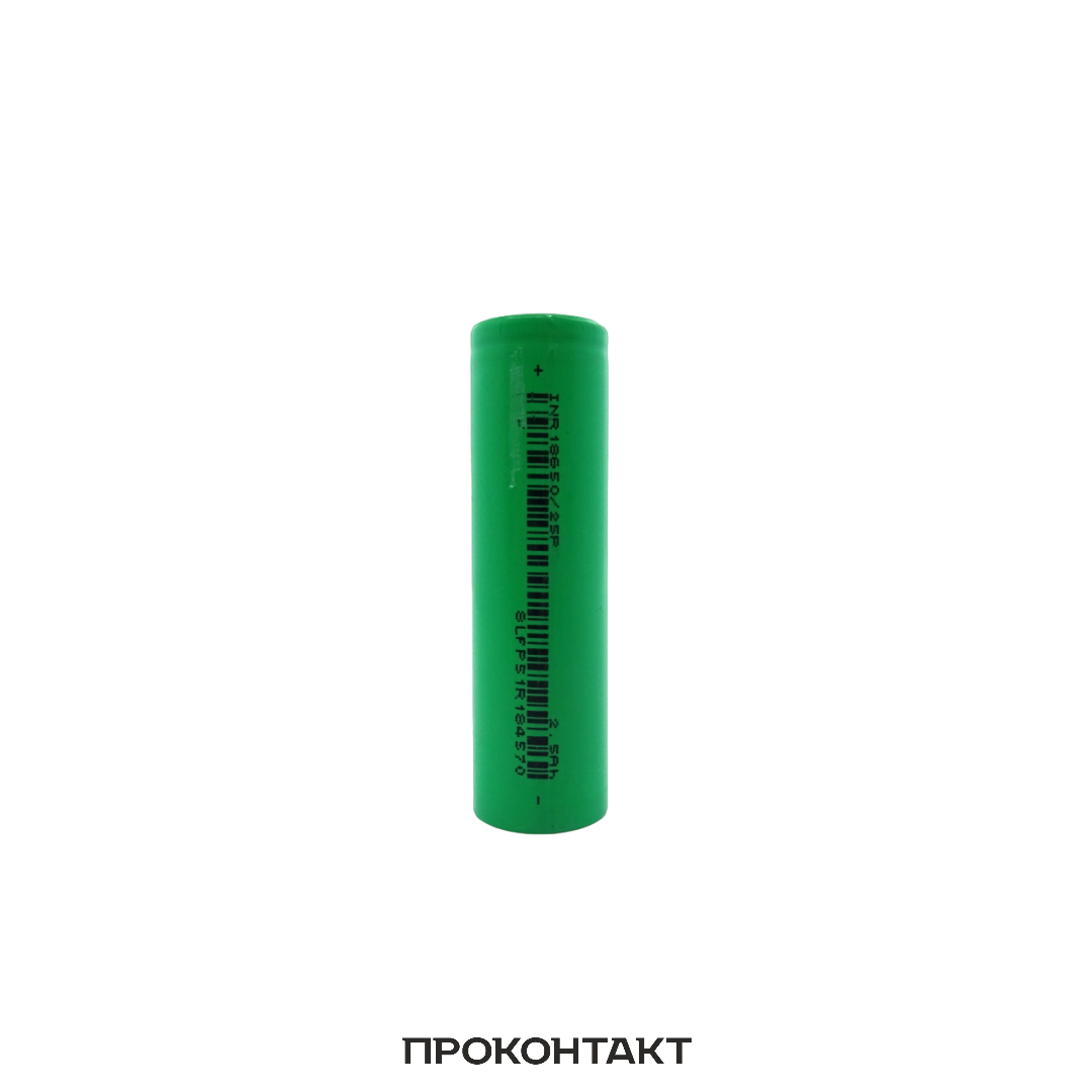 Купить Аккумулятор литий-ионный 18650 2500mah 12C 30A INR/25P EVE (факт. 2500mah)  плоский + в Челябинске