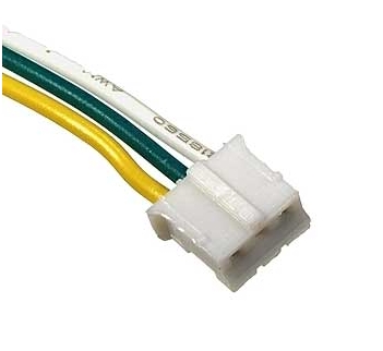 Разъем PH2.0 (шаг 2.0мм) 3 контакта с проводом 26AWG 300мм HB-03(MU-3F)