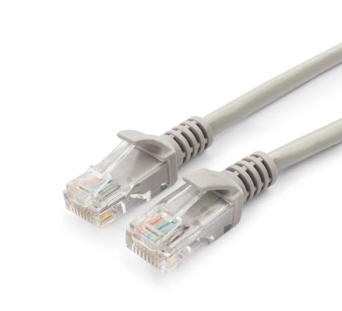 Купить Патч-корд Cat5E, 4пары  (0,5 метра) Серый в Челябинске