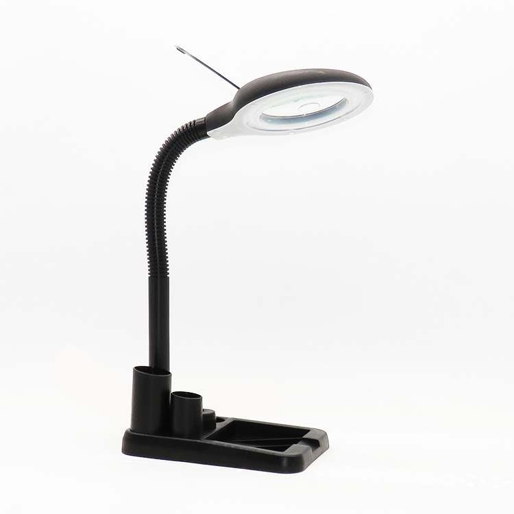 Лупа настольная A808LED WLKS