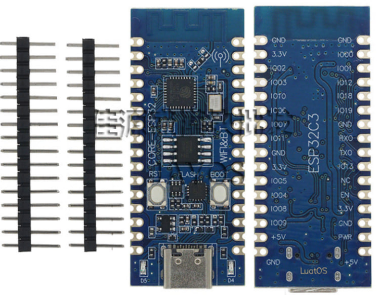 Bluetooth + WI-FI модуль ESP32-C3 Classic Edition (пины не припаяны)