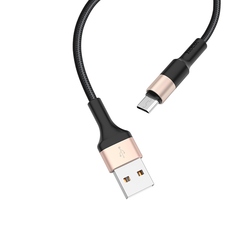 Картинка товара Кабель USB - microUSB HOCO X26 2А (факт 2.1А) (1 метр)