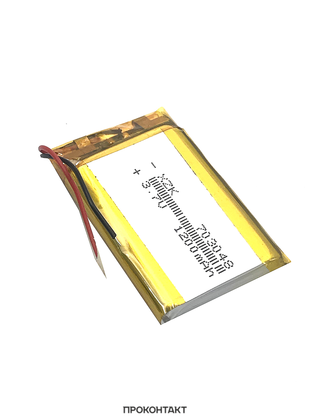 Купить Аккумулятор литий-полимерный 7.0*30*48 703048 703050 (3.7В, 1000mah) в Челябинске