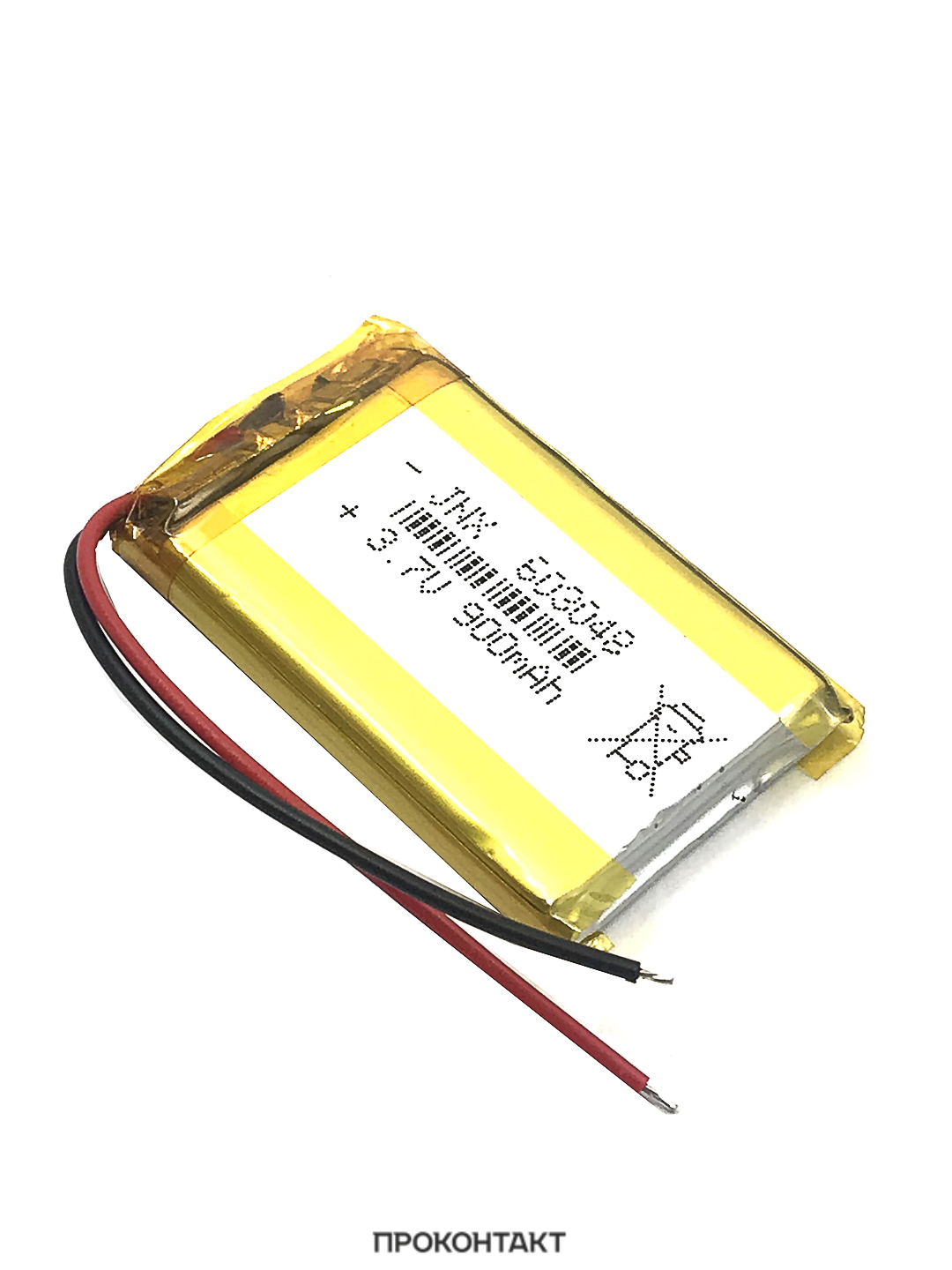 Купить Аккумулятор литий-полимерный 6.0*30*48 603048 (3.7В, 900mah) в Челябинске