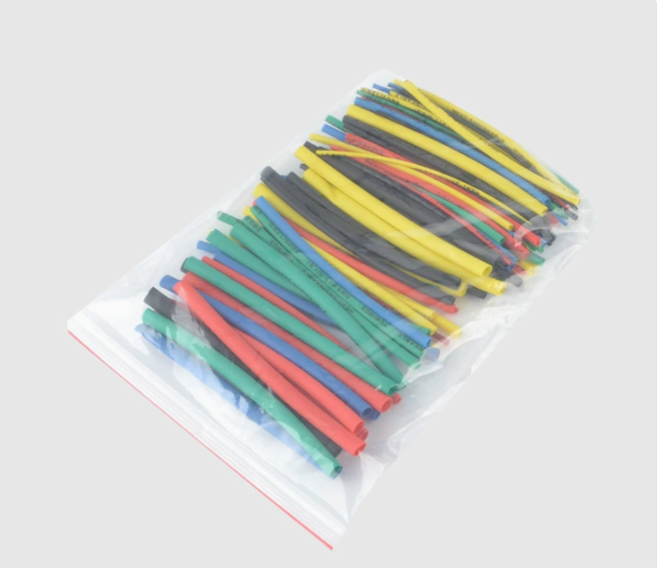 Купить Трубка термоусадочная Набор 1.0-5.0мм 100шт цветная в Челябинске