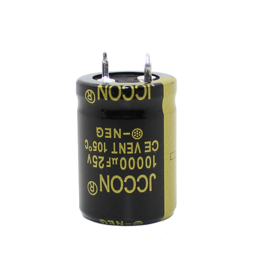 Купить Конденсатор электролитический  10000UF 25V 105*C 22*30 JCCON в Челябинске