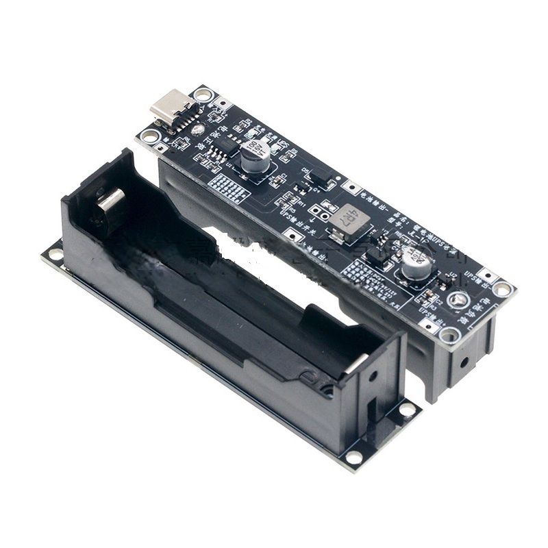 Повышающий модуль для резервного питания под аккумулятор 18650 выход 5V