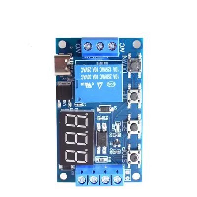 Купить Таймер задержки JZ-801 (XY-J02) 0.1-999мин с реле 5V TYPE-C в Челябинске
