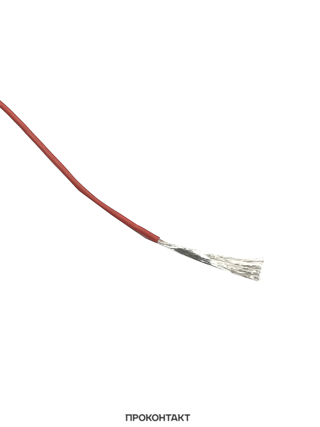 Купить Провод 20AWG луженая медь 1*0.5мм2 красный (термостойкий силикон 100 жил) (на отрез, цена за 1 метр) в Челябинске