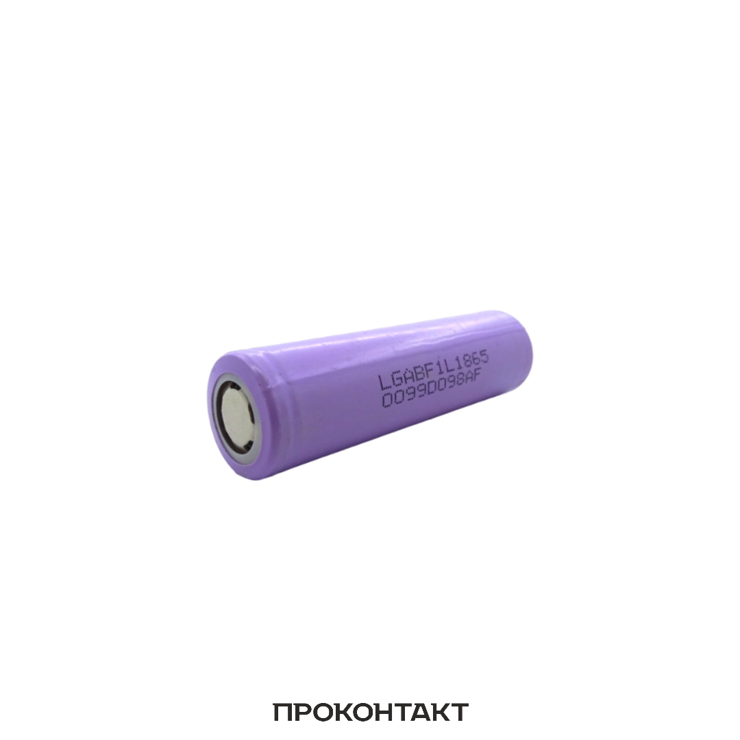 Аккумулятор литий-ионный 18650 LG 3350mah 3А F1L (факт.3300mah) купить в  магазине радиотехники «Проконтакт»