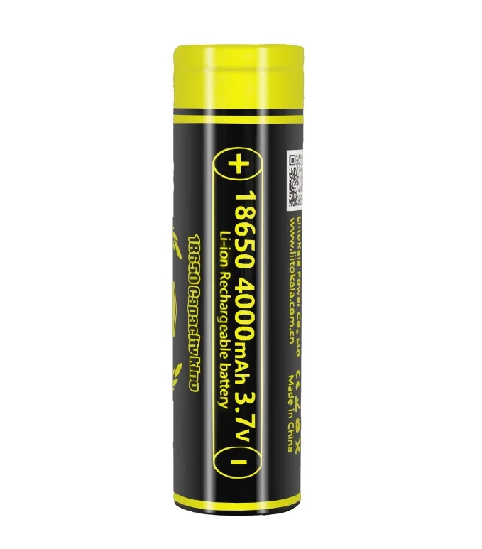 Аккумулятор литий-ионный 18650 Liitokala 4000mah King4000 плоский +