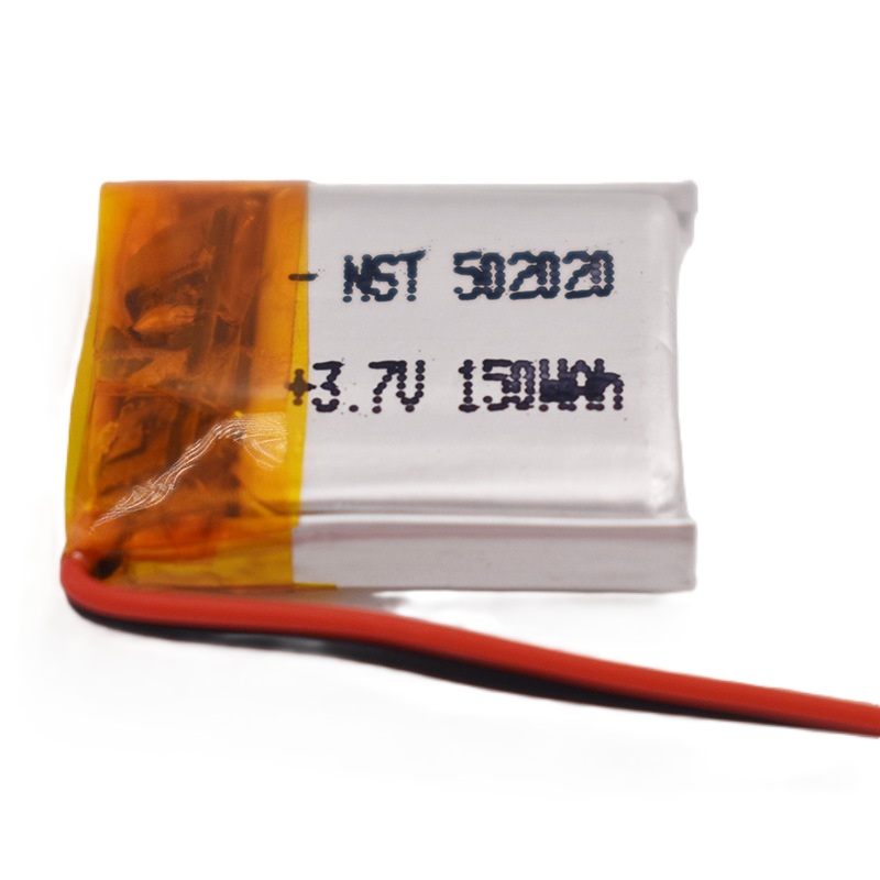Аккумулятор литий-полимерный 5.0*20*20 502020 (3.7В, 150mah)