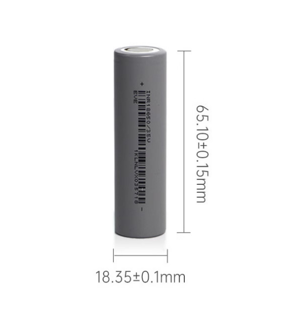 Купить Аккумулятор литий-ионный 18650 3500mah 3C 10A INR EVE 35V (факт. 3500mah) плоский + в Челябинске