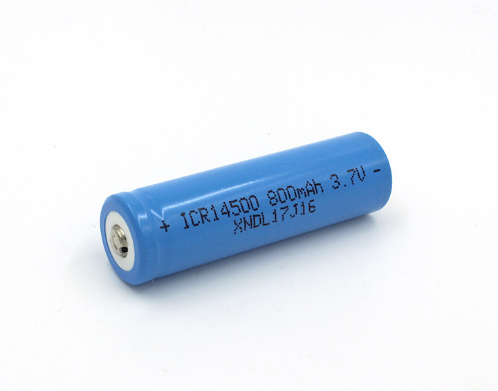 Купить Аккумулятор литий-ионный 14500  800mAh ICR XNDL 3.7V (14x50мм) (факт. 800mAh) с наконечником в Челябинске
