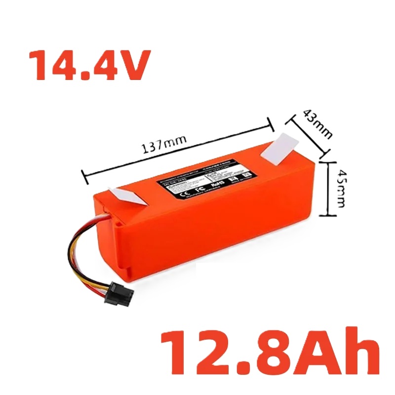 Аккумулятор для робота-пылесоса Xiaomi Roborock 14.4В 12800 мАч S60/S65/S50/S51/S55