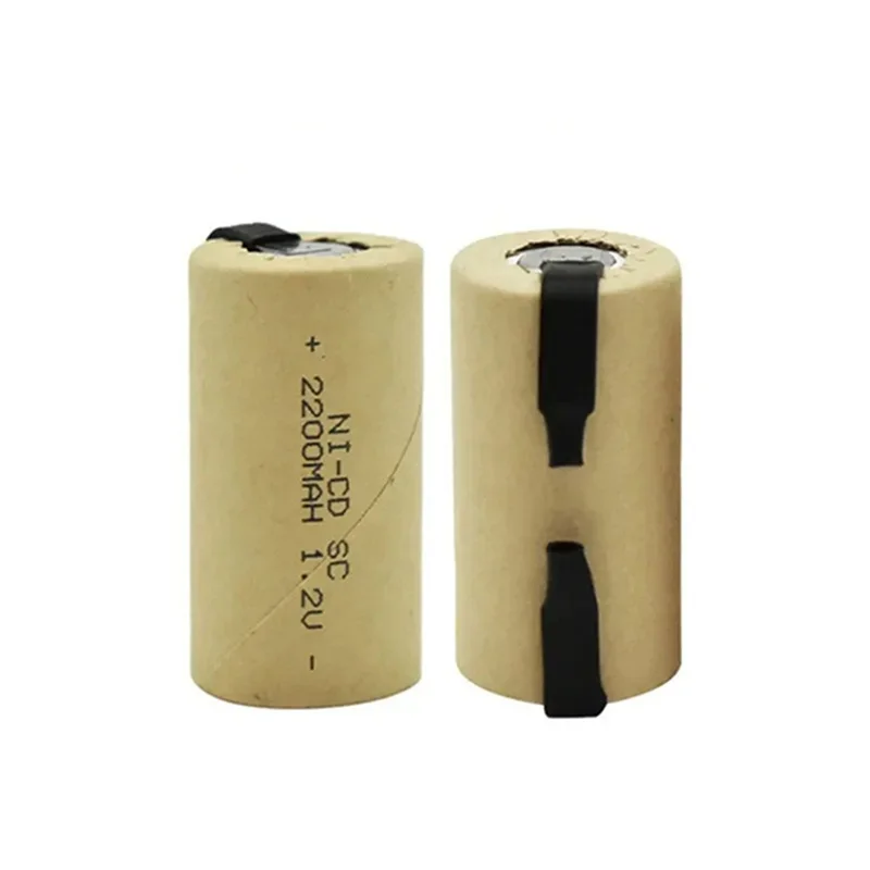 Аккумулятор Ni-Cd SC 2200mah 1.2V картонная оболочка с лепестками