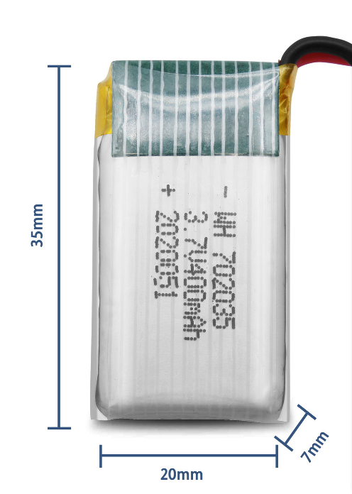 Купить Аккумулятор для радиоуправляемой игрушки 802035 400mAh 25C разъем SM в Челябинске