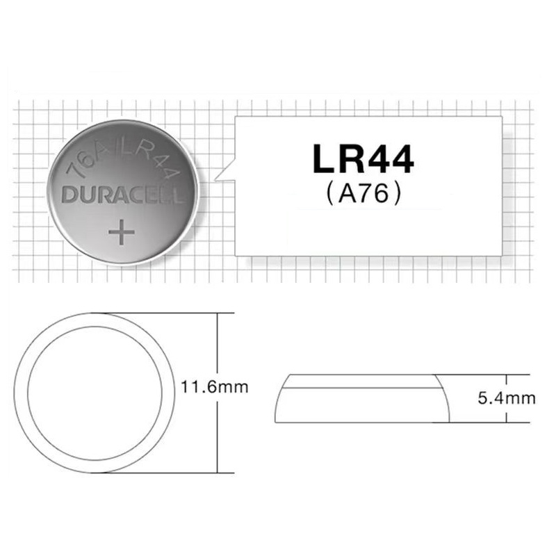 Батарейка AG13 357 (LR44) DUR