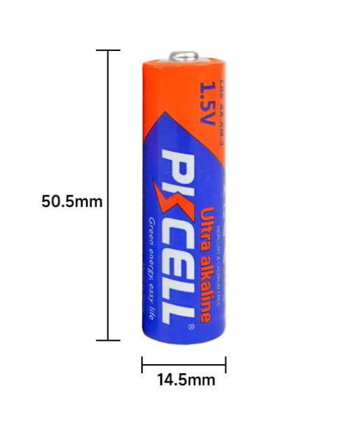 Купить Батарейка LR06 1.5V AA алкалиновая PKCELL в Челябинске