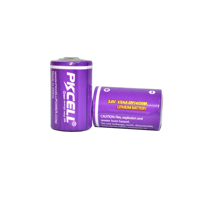 Батарейка ER14250M 3.6V 750mah литий-тионилхлоридная Li-SOC2 PKCELL