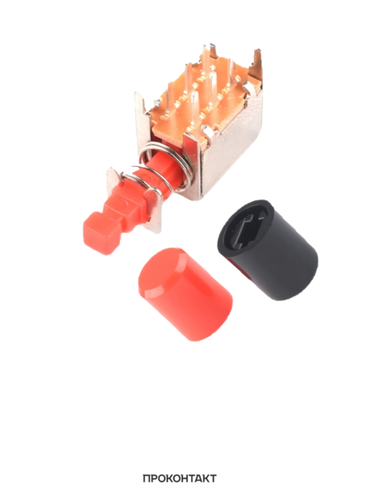 Купить Кнопка PS-22F02 off-(on) без фиксации в Челябинске