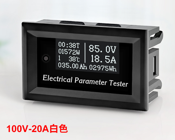 Купить Вольтметр-амперметр-ваттметр DC 100V 20A OLED в Челябинске