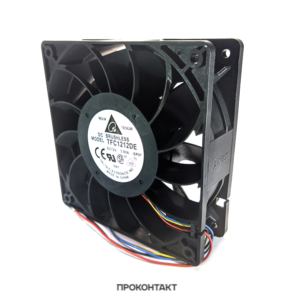 Купить Вентилятор  120х120х38 12V 3.9А TFC1212DE в Челябинске
