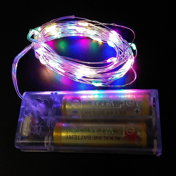 Купить Гирлянда LED LD-151 цветная 3м на батарейках в Челябинске