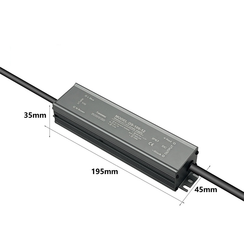 Блок питания 12V EB-100W 8.3A IP67 MLIAN