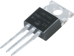 Купить Транзистор IRF840PBF (N-канал 500V 8A) TO-220AB (VISH оригинал) в Челябинске