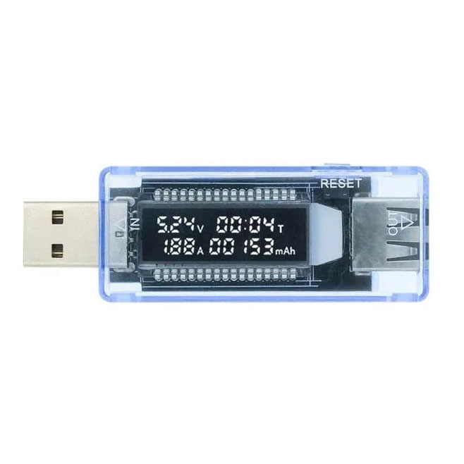 Купить USB вольтметр + амперметр + измеритель емкости в Челябинске