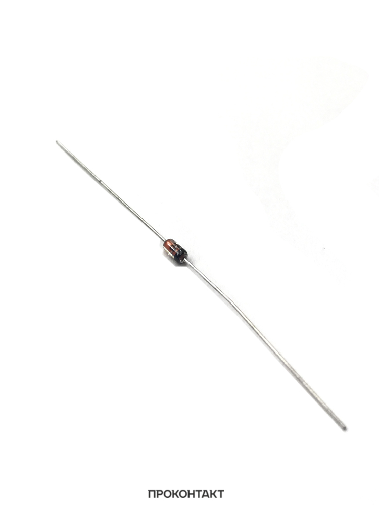Диод 1N4148 (0.15A 100V) DO-35 (КД522Б) в ленте