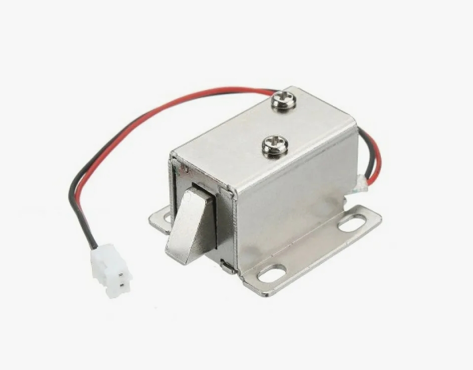 Электрозамок 12V 0.35A LY-03 27x27x17 мм