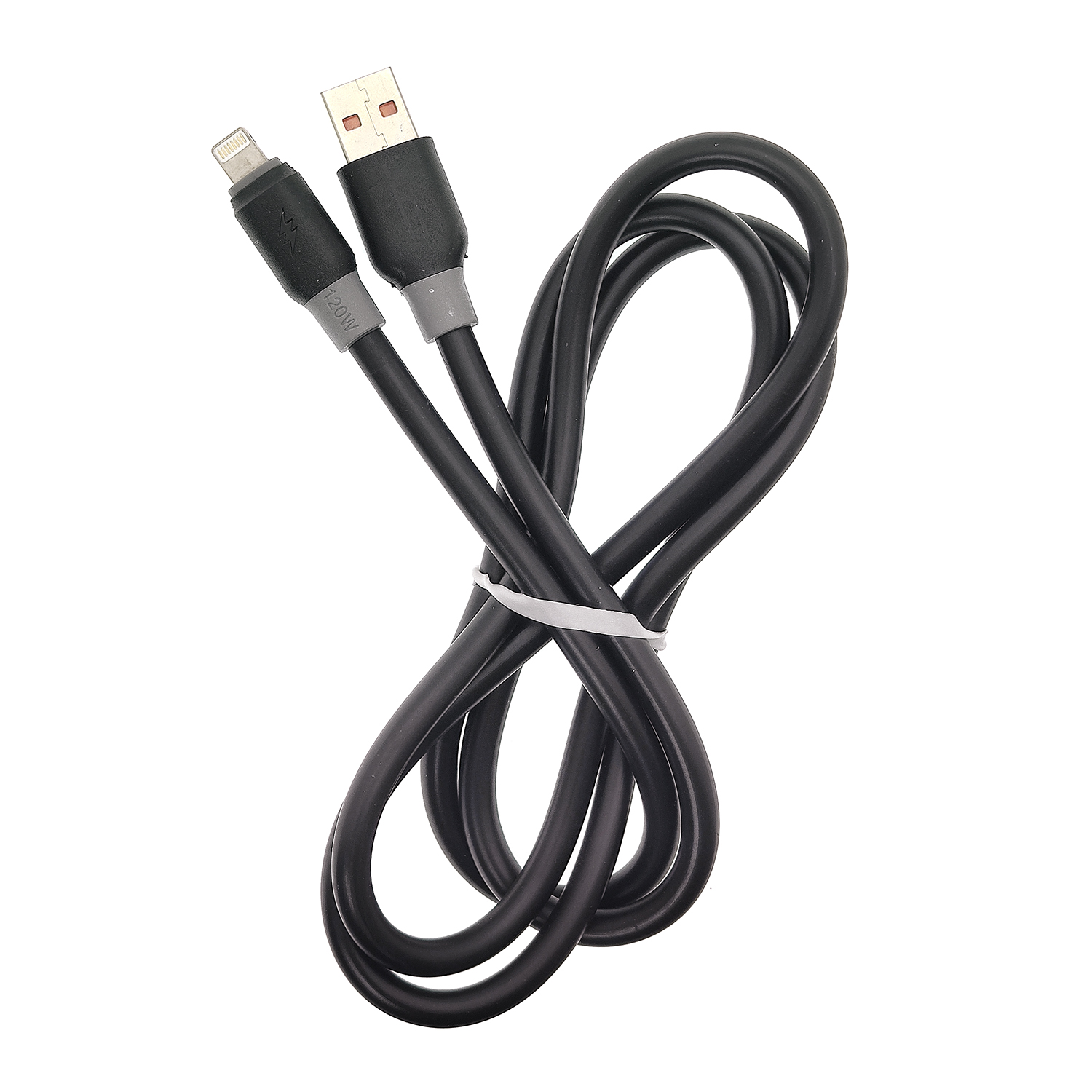 Кабель USB - Lightning (iPhone) 6A (1.2 метра) Черный купить в магазине  радиотехники «Проконтакт»