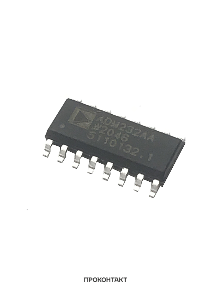 Купить Микросхема ADM232AARNZ-REEL7 SOIC-16 (Analog Devices оригинал) в Челябинске
