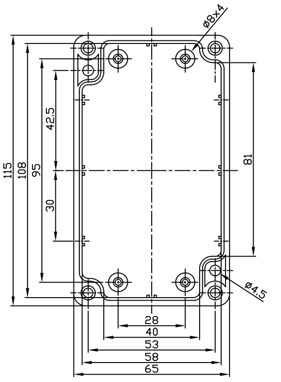 Купить Корпус для РЭА 100x68x50 11-4 G205 Z10-3 в Челябинске