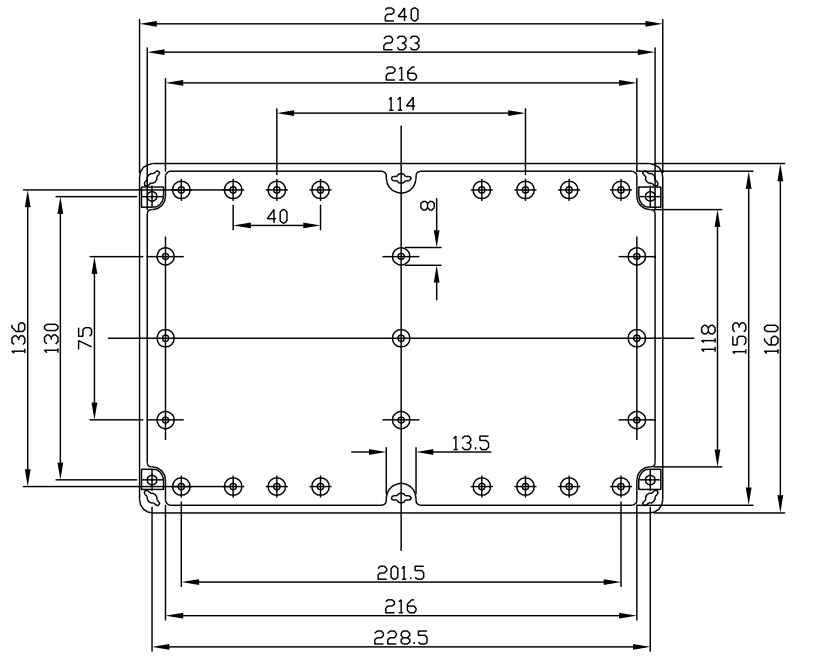 Купить Корпус для РЭА 240x160x90 11-30 G2018 в Челябинске