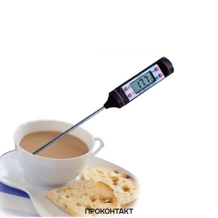 Купить Термометр с щупом (-50℃ - 300℃) TP101 черный в Челябинске