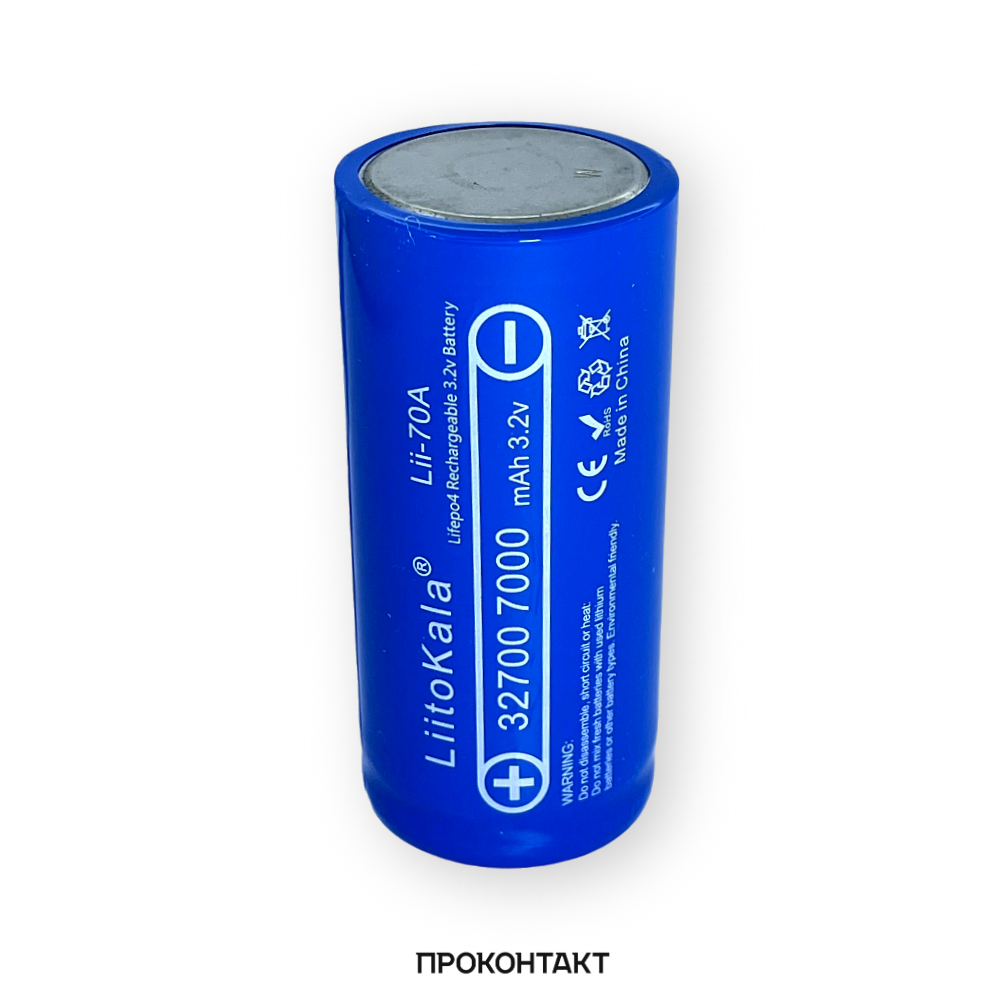 Купить Аккумулятор LifePO4 32700 7000mah 3.2V LiitoKala Lii-70A в Челябинске