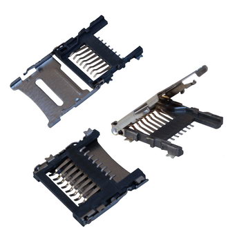 Купить Держатель карт microSD SMD 8pin 1.8H в Челябинске
