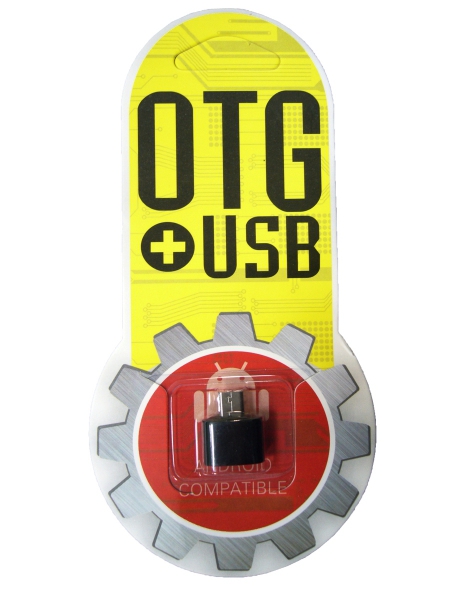 Купить Переходник OTG USB гнездо - microUSB штекер BS-519 в Челябинске