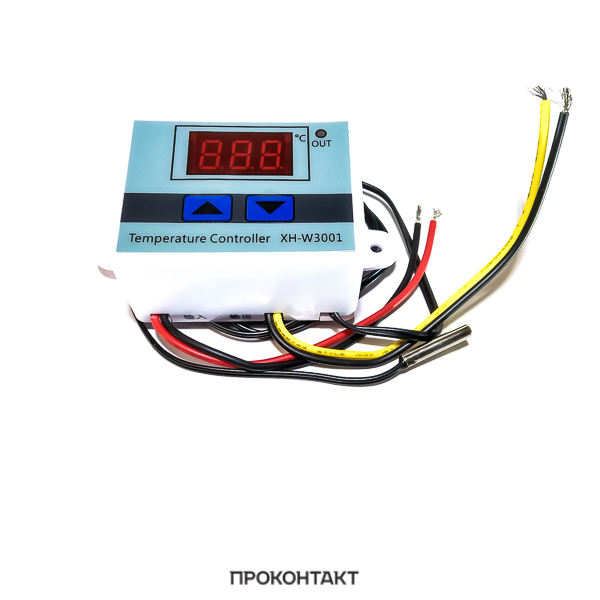 Купить Термостат (термореле) XH-W3001 220V -50-110° 10A 250V (корпус 60х45х31м) в Челябинске