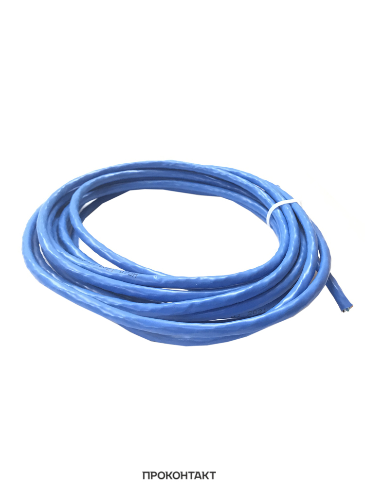 Купить Кабель UTP (витая пара) 4PR 23AWG CAT6 (медная жила) (отрезок 5 метров) в Челябинске
