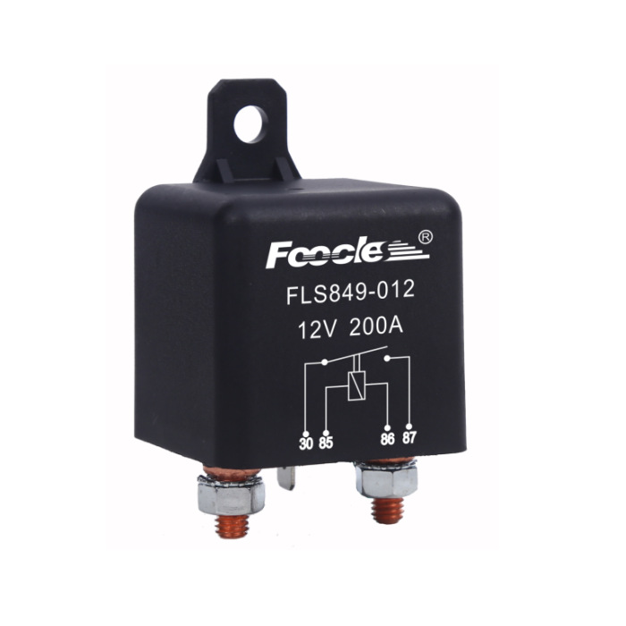 Купить Реле FLS849-012 12VDC 200A (кратковременная нагрузка, стартер) в Челябинске